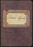 1886 Mosonmagyaróvár, Kintornás Igazoló Jegye, 15 Kr. Okmánybélyeggel. Kopott Vászon-kötésben. - Zonder Classificatie