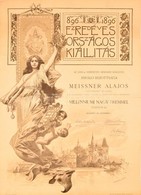 1896 Ezredéves Országos Kiállítás Díszes Millenniumi Nagy érmet Adományozó Oklevele Meissner (Mészner) Alajos (1835-?) V - Zonder Classificatie