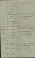 1881 Esztergom, Degen Titusz Plébánosnak Küldött Levél Az újonnan Alapított Plébániának Ajándékozott Tárgyak Témájában,  - Zonder Classificatie