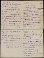 1935 Károlyi Lajos (1872-1965) Főrendiházi Tag, Nagybirtokos 2 Db Saját Kézzel írt Levele Sofőrjük, Eck István Politikai - Non Classés