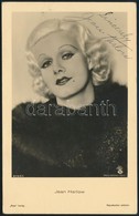 Jean Harlow (1911-1931) Színésznő, Szex Szimbólum Aláírt Képeslap / Autograph Signed Postcard. - Altri & Non Classificati