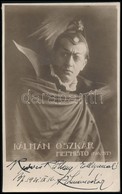 Kálmán Oszkár (1887.1971) Operaénekes, Az Első Kékszakáll Dedikált Fotólapja. - Other & Unclassified