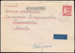 Valentyina Tyereskova (1937- ) Szovjet űrhajós Aláírása Emlékborítékon /
Signature Of Valentina Tereshkova (1937- ) Sovi - Sonstige & Ohne Zuordnung