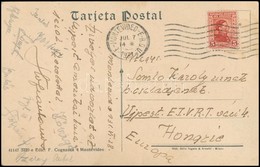 1931 UTE Újpest Tagjainak Alírásai (Kővágó, Szabó, Szalay, Stb.) Mexikóból Küldött Levelezőlapon - Autres & Non Classés