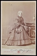 Amalie Haizinger (1800-1884) Német Színésznő Fényképe. / German Actress Photo 11x16 Cm - Autres & Non Classés
