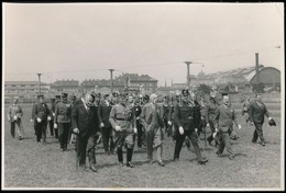 1934 Emil Fey (1886-1938) Osztrák Kancellár és Belügyminiszter Látogatása, Kíséretében Keresztes-Fischer Ferenc Belügymi - Autres & Non Classés