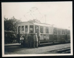 Cca 1930 Budapest, Fogaskerekű, Gotó, Hátulján Feliratozva, 6×8 Cm - Other & Unclassified