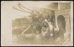 1914 Az S.M.S. Zrínyi Hajó Matrózairól Készült Fotólap / Photo Postcard - Autres & Non Classés