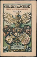 Cca 1890 Gerlach & Schenk Bécsi Művészeti Nyomda  Reklámfüzete, Jó állapotban, 10p - Non Classés