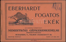 Cca 1910 Eberhardt Fogatos Ekék Képes áruminta Katalógusa. 48p. - Ohne Zuordnung