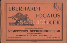 Cca 1910 Eberhardt Fogatos Ekék Képes áruminta Katalógusa. 48p. - Non Classificati