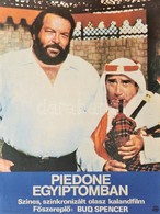 1980 Piedone Egyiptomban, Filmplakát, Főszerepben: Bud Spencer, Gyűrődésekkel, 70×50 Cm / Piedone D'Egitto/Flatfoot In E - Altri & Non Classificati