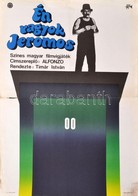 1970 Én Vagyok Jeromos, Filmplakát, Címszereplő: Alfonzo, MOKÉP, Szakadt, Hajtott, 60×40 Cm - Sonstige & Ohne Zuordnung