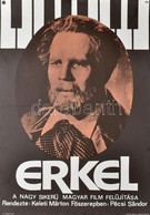 1952 Erkel, Filmplakát, Rendezte: Keleti Márton, MOKÉP, 60×40 Cm - Sonstige & Ohne Zuordnung