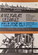 1971 A Vizsgálat Lezárult, Felejtse El! Filmplakát, Főszerepben: Franco Nero, Riccardo Cucciola, Hajtott, 60×40 Cm / L'i - Autres & Non Classés