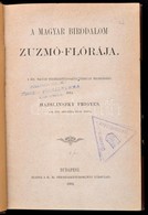 Hazslinszky Frigyes Ákos: A Magyar Birodalom Moh-flórája. Bp., 1884. K. M. Természettudományi Társulat.  304p. Korabeli  - Unclassified