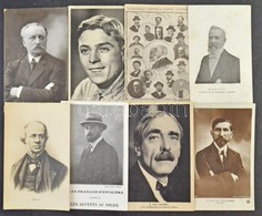 Egy Doboznyi (kb. 400 Db) RÉGI Motívum Képeslap; Híres Emberekkel / Cca. 400 Pre-1945 Motive Postcards In A Box; Famous  - Unclassified