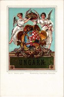 ** T1/T2 Ungarn / Magyar Királyi Címer / The Kingdom Of Hungary, Coat Of Arms. Kunstverlag Paul Kohl No. 9. Litho - Unclassified