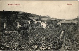 T2/T3 1913 Balatonalmádi, Szőlőskert Nyaralókkal. Pethe Viktorné Kiadása 718. Sz. - Non Classés