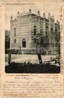 * T2/T3 1903 Barcs, Som. Barcs; Zsinagóga, Izraelita Templom / Synagogue (EK) - Non Classés