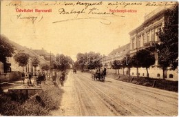 T2/T3 1907 Barcs, Széchenyi Utca, Szekér. W. L. 133. (fl) - Non Classés