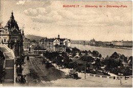 T2/T3 1910 Budapest I. Döbrentei Tér, Purgo üzlet, Villamos, Omnibusz (EK) - Unclassified