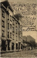 T3 1913 Budapest II. Németh és Czimeg Féle Ikerház, Brychta Ferenc üzlete. Lövőház Utca 11-13. (EB) - Ohne Zuordnung