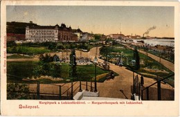 T2/T3 1908 Budapest II. Margit Park A Lukács Fürdővel. Ganz Antal 192. - Non Classés