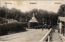 T2/T3 1905 Budapest II. Hűvösvölgy, BKVT Villamos Vasúti Végállomás, 39-es Villamos (EK) - Non Classés