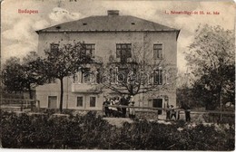 T2/T3 1918 Budapest XII. Németvölgyi út 55. Sz. Ház. Kuszi Lajos üzlete és Saját Kiadása - Non Classés
