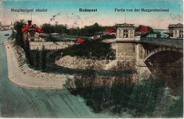 T2 1916 Budapest XIII. Margitsziget A Híddal, Sporttelep - Non Classés