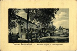 * T2/T3 1911 Tápiószele, Erzsébet Királyné út, Községháza. W.L. Bp. 5884. Kohn Lipót Kiadása  (Rb) - Non Classés