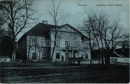 T2 1913 Tinnye, Vásárhelyi Géza Kastélya - Non Classés