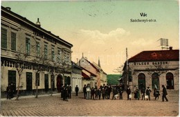 T2 1910 Vác, Széchenyi Utca, Zilzer Sándor, Tragor Ignác és Fia üzlete - Non Classés