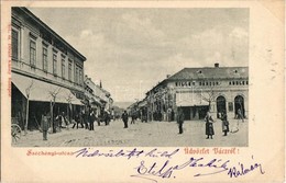 T2 1901 Vác, Széchenyi Utca, Tragon Ignác és Fia, Abeles és Zilzer Sándor üzlete - Non Classés