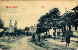 T2/T3 1908 Zirc, Fő Tér, Templom, Apáti Lakosztály. W.L. 2793. (EK) - Non Classés