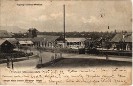 T3 1905 Aknasugatag, Ocna Sugatag (Máramaros); Sugatagi Sóbánya Aknaháza. Berger Miksa Kiadása / Salt Mines (EB) - Ohne Zuordnung