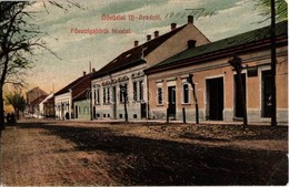 T3 1908 Arad, Újarad, Aradul Nou; Főszolgabírói Hivatal, Mayr Lajos üzlete / Judge's Office, Shop (fa) - Unclassified