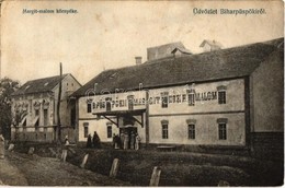 T2/T3 1915 Biharpüspöki, Bischof Bihar, Episcopia Bihor; Margit Gőz Henger Malom Környéke. Pontelli Emil Kiadása / Mill  - Unclassified