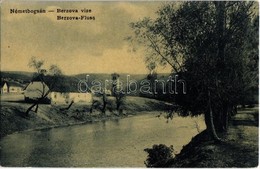 * T2/T3 1911 Boksánbánya, Németbogsán, Bocsa; Berzava Folyó Vize. W. L. 1136. / Berzova-Fluss / Barzava River - Unclassified