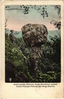 T2/T3 1906 Borgóbeszterce, Bistrita Bargaului; Szikla-gomba Pietrosa. Stolzenberg Kiadása / Felsen Pilzkopf / Mushroom R - Non Classés