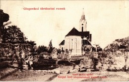 T2 1906 Glogovác, Öthalom, Vladimirescu; Történelmi Romok és Templom. Aradi Turista Egylet és Kerpel Izsó Kiadása / Cast - Non Classés