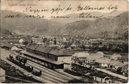 * T3 Gyimesbükk, Ghimes-Faget (Gyimes, Ghimes); Vasútállomás Vonatokkal. Szvoboda József Kiadása / Bahnhof / Railway Sta - Non Classés