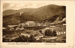 ** T2/T3 Kapnikbánya, Cavnic; Aranybánya Telep. Kiadja Berger Miksa / Gold Mine Plant (EK) - Non Classés