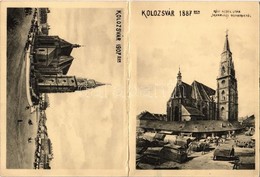 ** T2/T3 Kolozsvár, Cluj; Kolozsvár 1887-ben és 1907-ben. Régi Képek Után A Joánovics Testvérektől. Joánovics Testvérek  - Non Classés