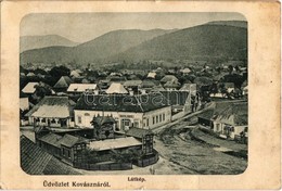 T2/T3 1909 Kovászna, Covasna; Pokolsár Gyógyfürdő, Manya Dávid üzlete. Bogdán F. Fényképész / Spa, Shop (EK) - Non Classés