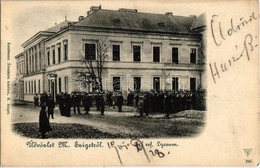 T2/T3 1901 Máramarossziget, Sighetu Marmatiei; Református Lyceum / Calvinist Lyceum, School - Unclassified