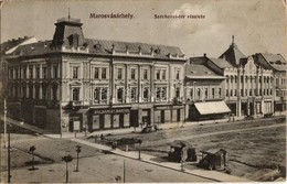 T2 1916 Marosvásárhely, Targu Mures; Széchenyi Tér, Bocsánczy Márton, Pap Zsigmond, Melczer Gyula, Grünwald Sámuel és Nu - Unclassified