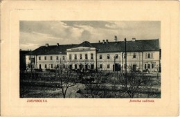 T2/T3 1911 Zsombolya, Hatzfeld, Jimbolia; Jemelka Ferencz Szálloda és Vendégfogadó. W.L. Bp. 6642. / Hotel And Restauran - Unclassified