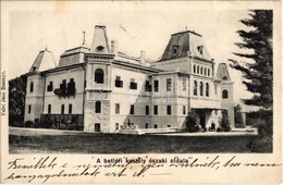 T2/T3 1908 Betlér, Betliar (Rozsnyó); Gróf Andrássy Géza Kastély északi Oldala. Kiadja Falvi Jenő / Schloss / Castle - Non Classés